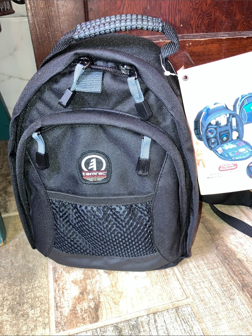 Tamrac Camera Backpack #5371-BlackAdjustable-Customizable-Approx. 13”x 10”